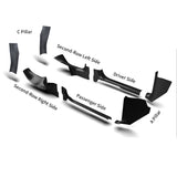 Carbon Fiber Door Sill Protectors for Tesla Model Y Juniper & Model 3 Highland | Custom-Fit Interior Scuff Protection
