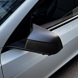 Tesla Model Y Carbon Fiber Mirror Caps