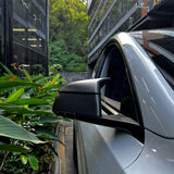 Tesla Model Y Carbon Fiber Mirror Caps