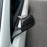 Tesla Model Y GT-Style Carbon Fiber Mirror Caps