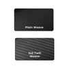 carbon fiber plain 1*1 weave vs 2×2 twill weave