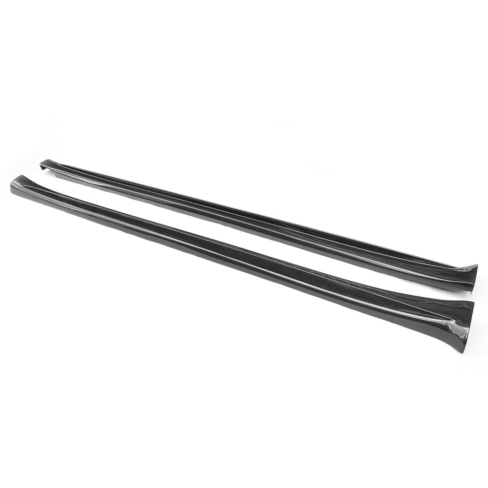 Carbon Fiber Side Skirts for Tesla Model X (2021+) – Aero Performance Upgrade | Matte/Gloss Finish | Lightweight & Durable Design