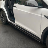 Bundle: Full Carbon Fiber Aero Kit for Tesla Model X (2021–2025) – Front Lip, Side Skirts, Diffuser & Spoiler