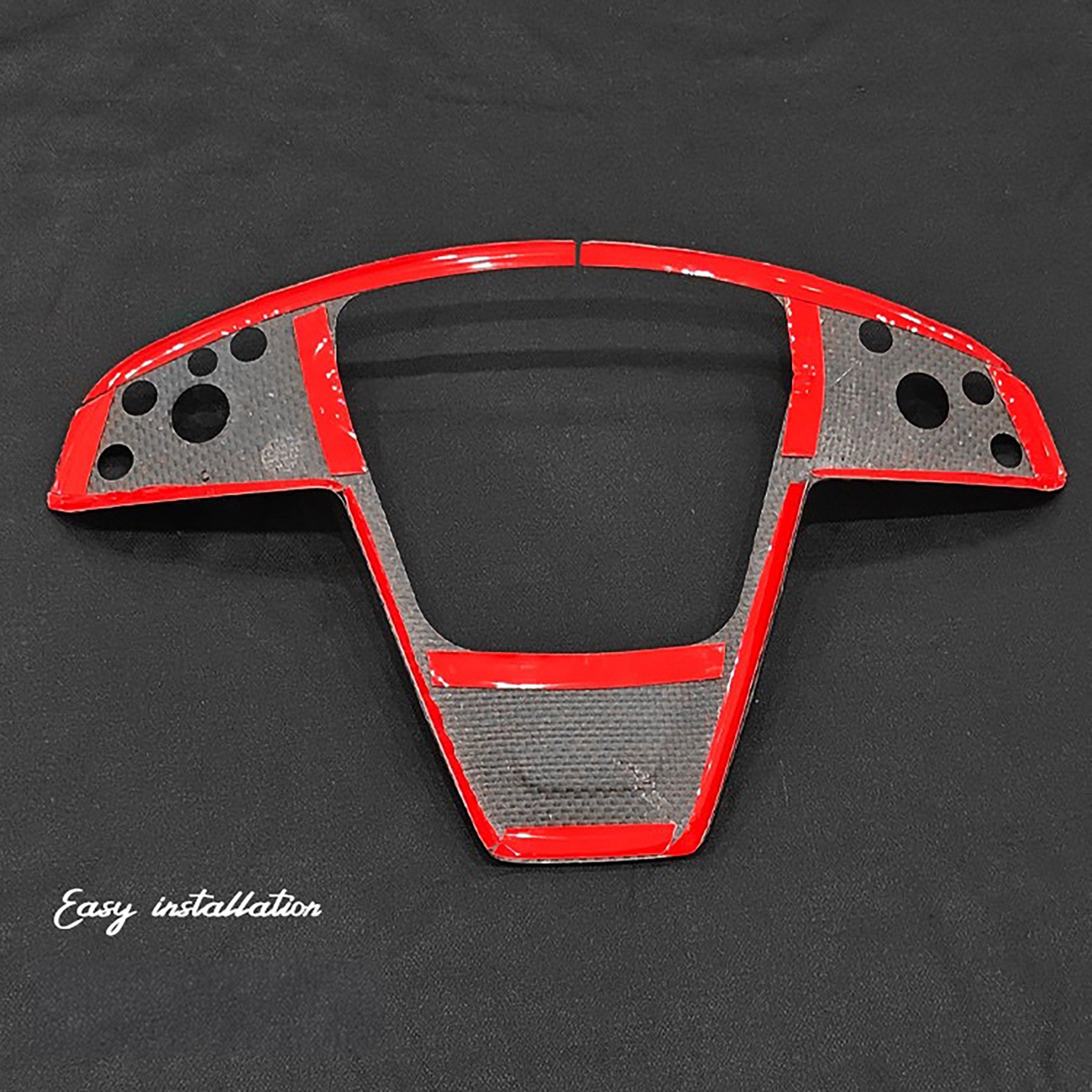 Carbon Fiber Steering Wheel Cover for 2021 - 2026 Tesla Model S/X Yoke – Sleek Protection & Stylish Upgrade