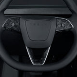 Tesla Model 3 Highland Carbon Fiber Steering Wheel Trim