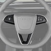 Tesla Model 3 Highland Carbon Fiber Steering Wheel Trim