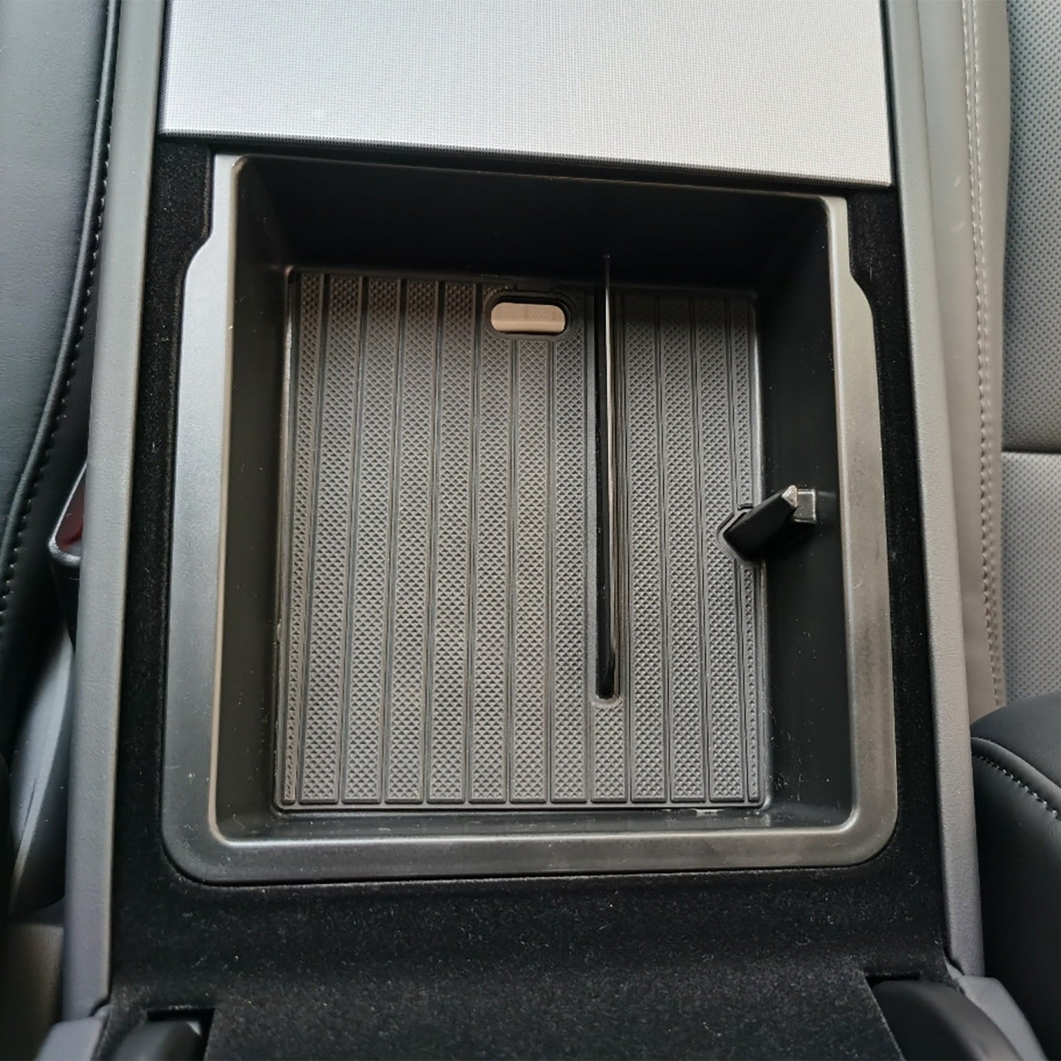 Bundle:2024+ Model 3 & 2025+ Model Y Center Console Organizer Storage Box Set 4 PCS