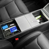 Center Console Organizer and Armrest Box for Tesla Model YL 2026+
