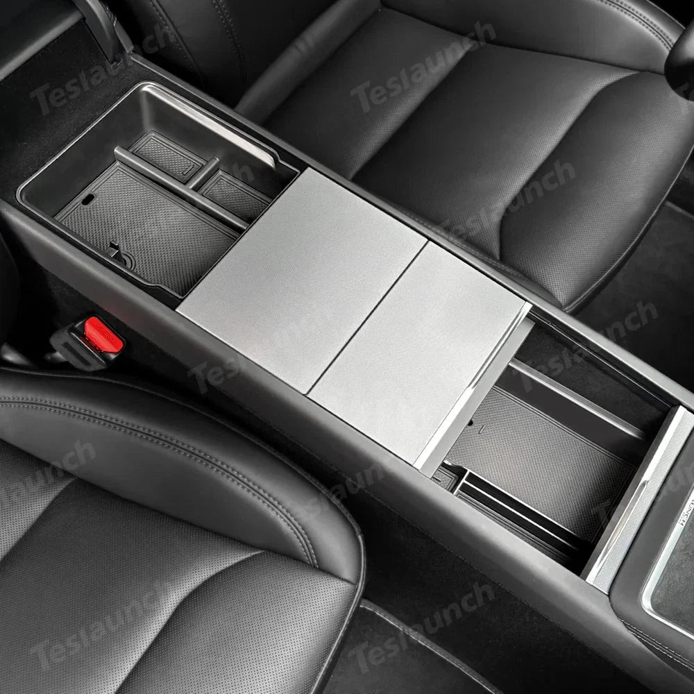 Center Console Organizer and Armrest Box for Tesla Model YL 2026+