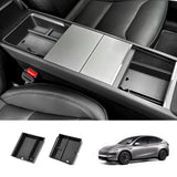 Center Console Organizer and Armrest Box for Tesla Model YL 2026+