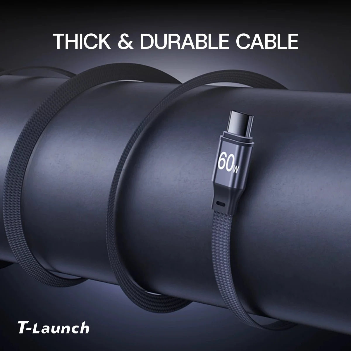 Rear Air Vent Charging Dock with Retractable Cables for Tesla Model Y L 2026+