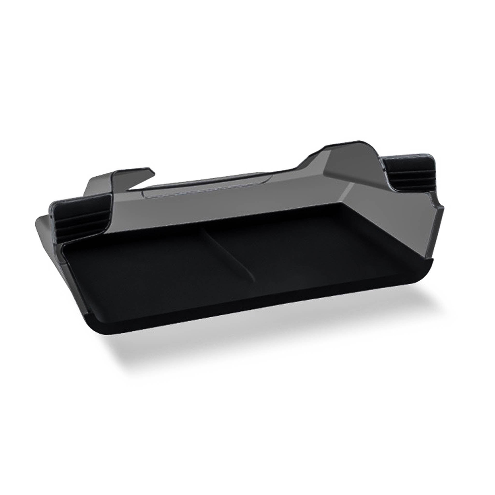 Compact Under-Screen Storage with Non-Slip Mat For Tesla Model 3 & Y 2017-2025+