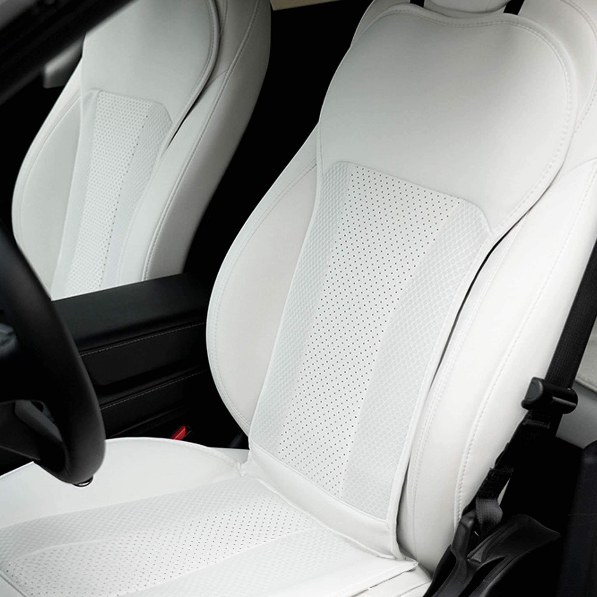 Premium Ventilated Seat Covers for Tesla Model 3 & Model Y (2017–2023) – Stay Cool All Summer (Front & Backseat Compatible)