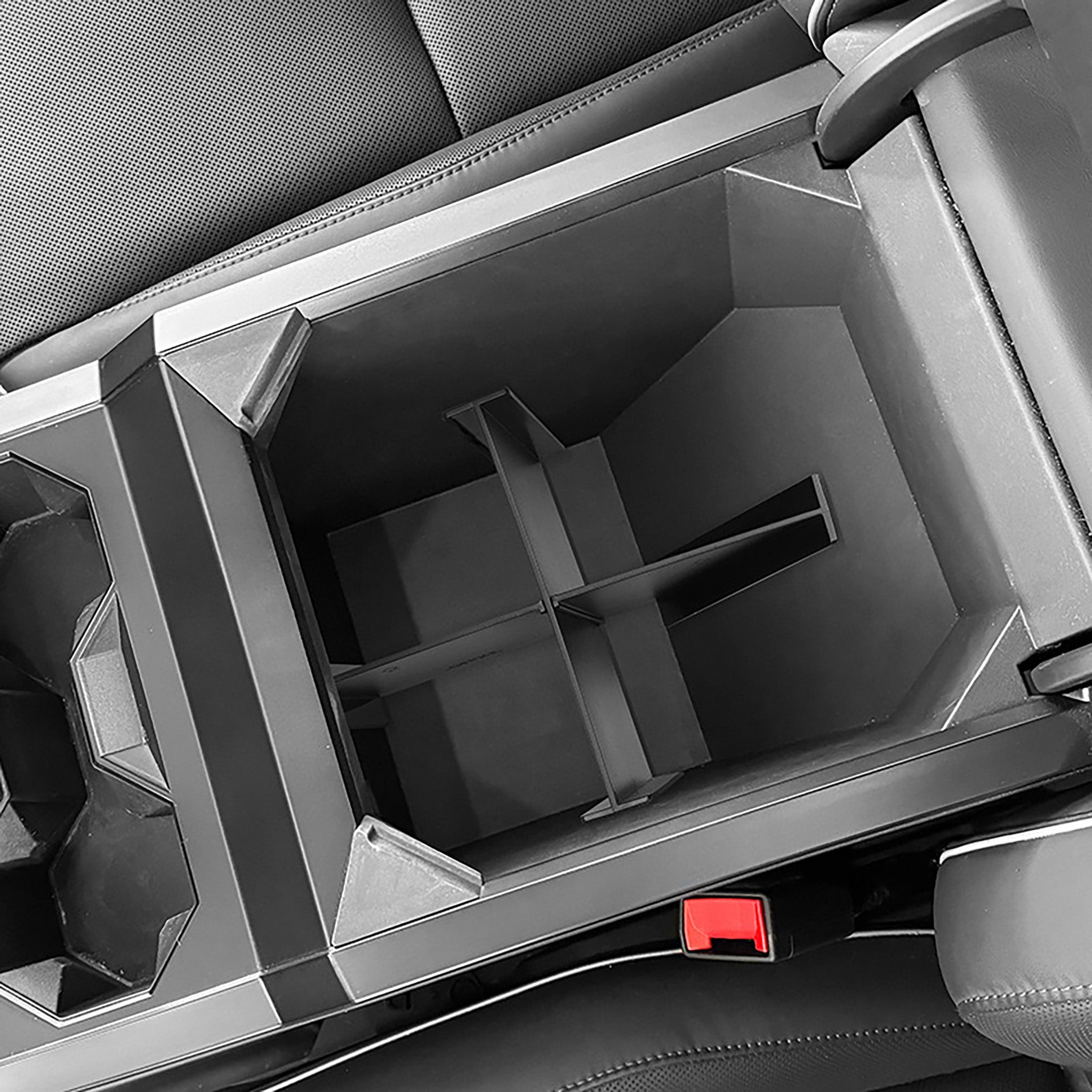Custom-Fit Armrest Storage Box Divider for 2024 Tesla Cybertruck