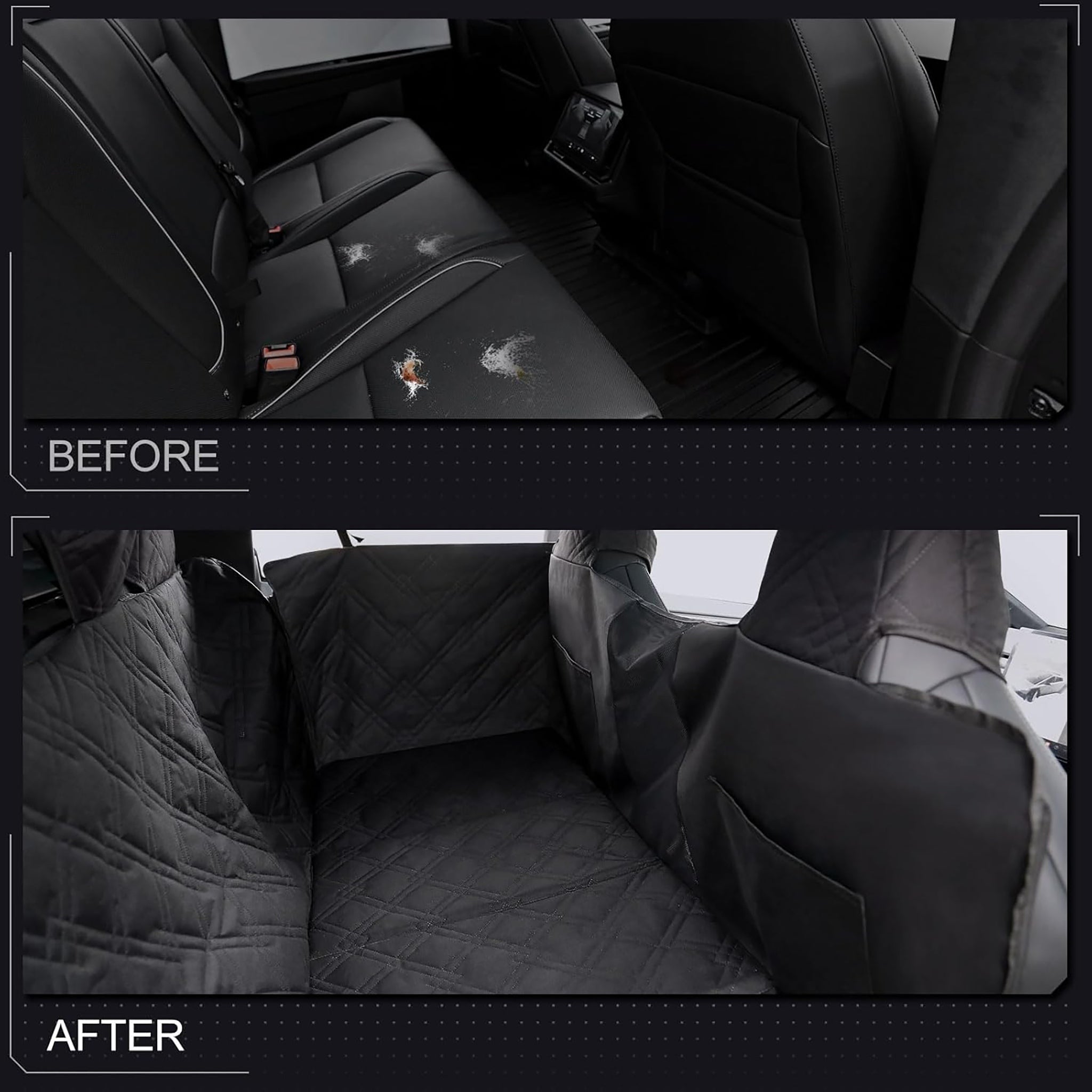 Custom-Fit Dog Seat Cover for Tesla Cybertruck