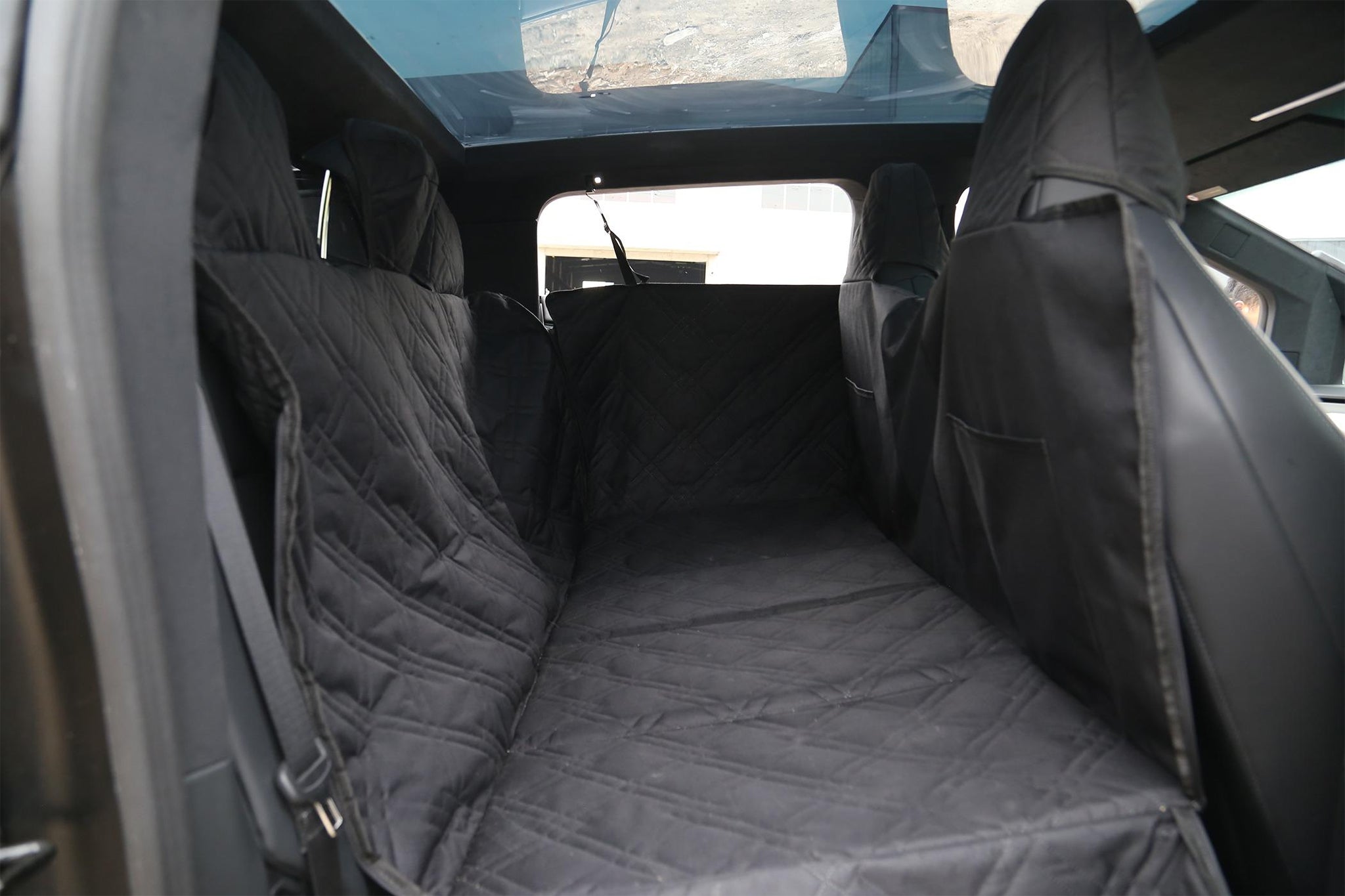 Custom-Fit Dog Seat Cover for Tesla Cybertruck