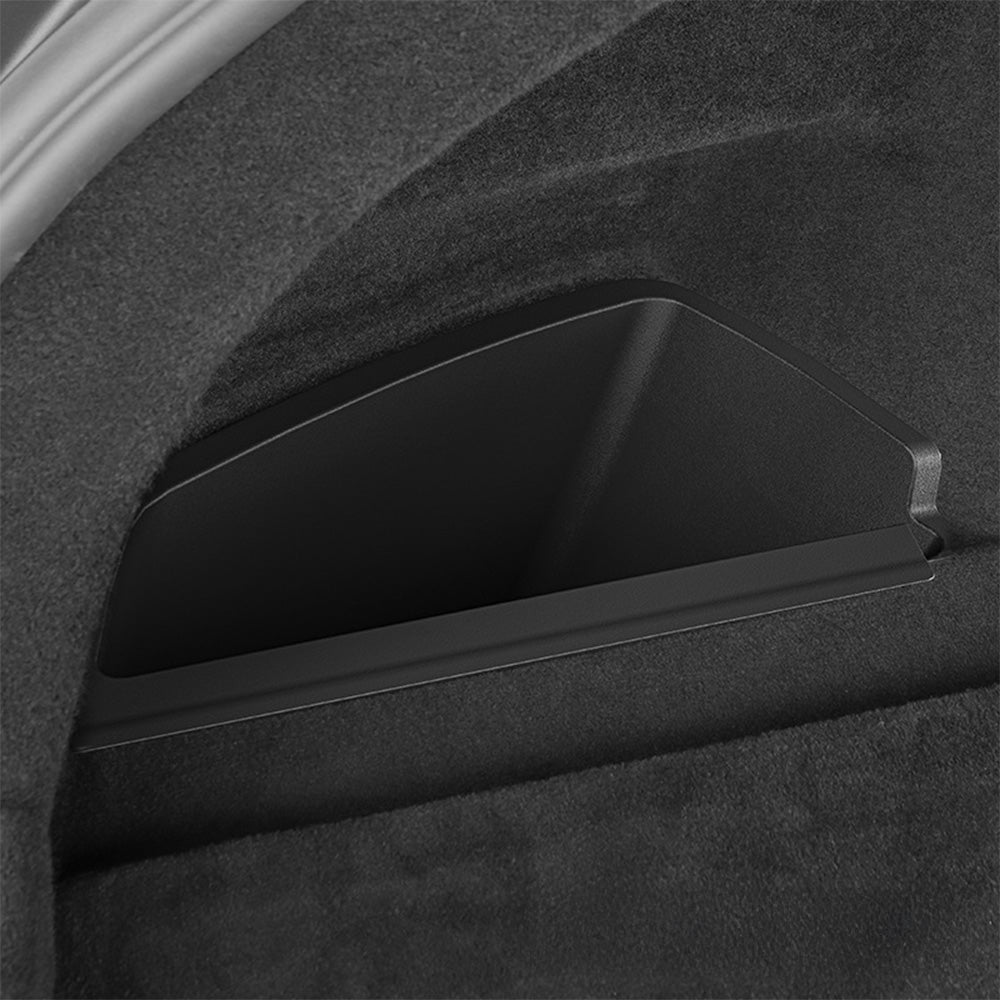 Custom-Fit Left Side Trunk Organizer Bin for 2021-2024 Tesla Model S & Model X – Heavy-Duty TPE Storage Solution