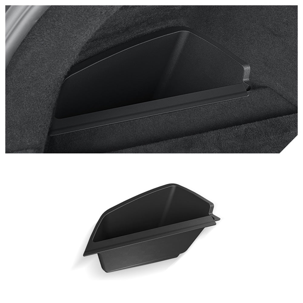 Custom-Fit Left Side Trunk Organizer Bin for 2021-2024 Tesla Model S & Model X – Heavy-Duty TPE Storage Solution