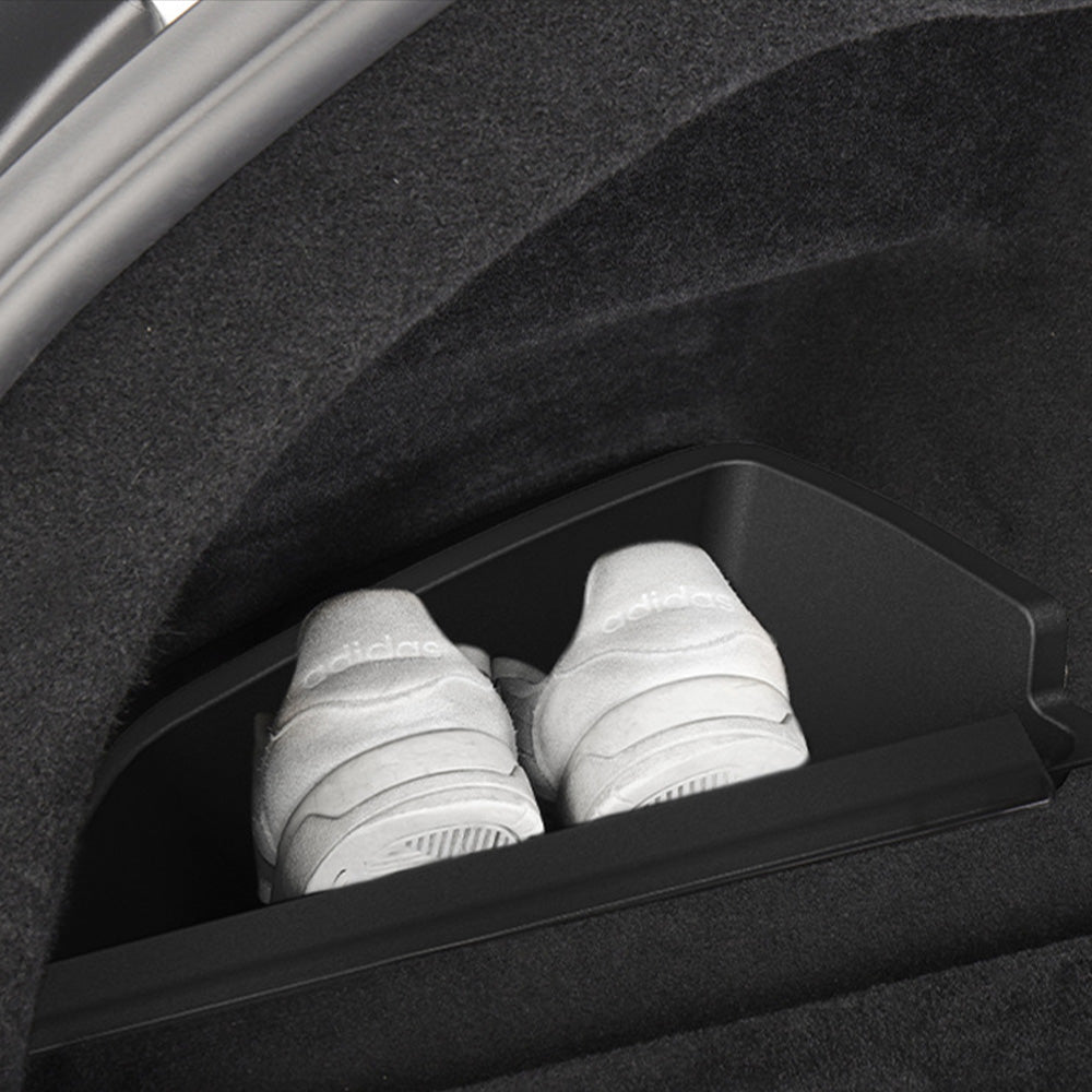 Custom-Fit Left Side Trunk Organizer Bin for 2021-2024 Tesla Model S & Model X – Heavy-Duty TPE Storage Solution