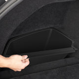 Custom-Fit Left Side Trunk Organizer Bin for 2021-2024 Tesla Model S & Model X – Heavy-Duty TPE Storage Solution
