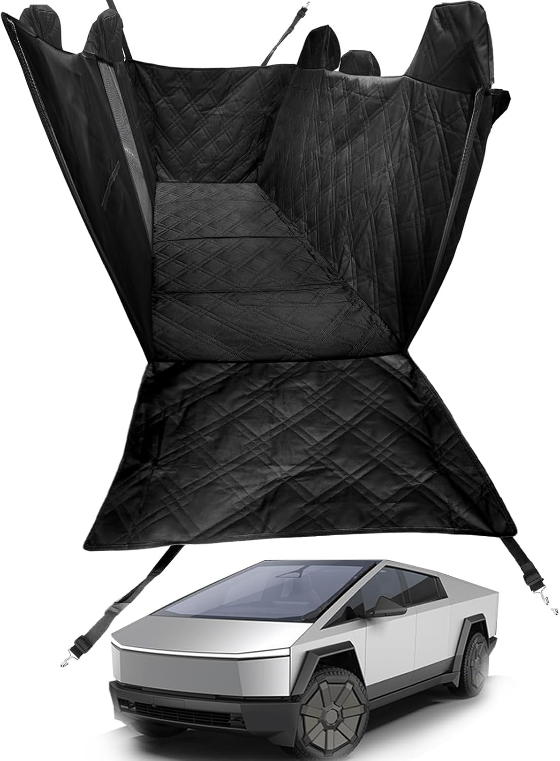 Custom-Fit Dog Seat Cover for Tesla Cybertruck