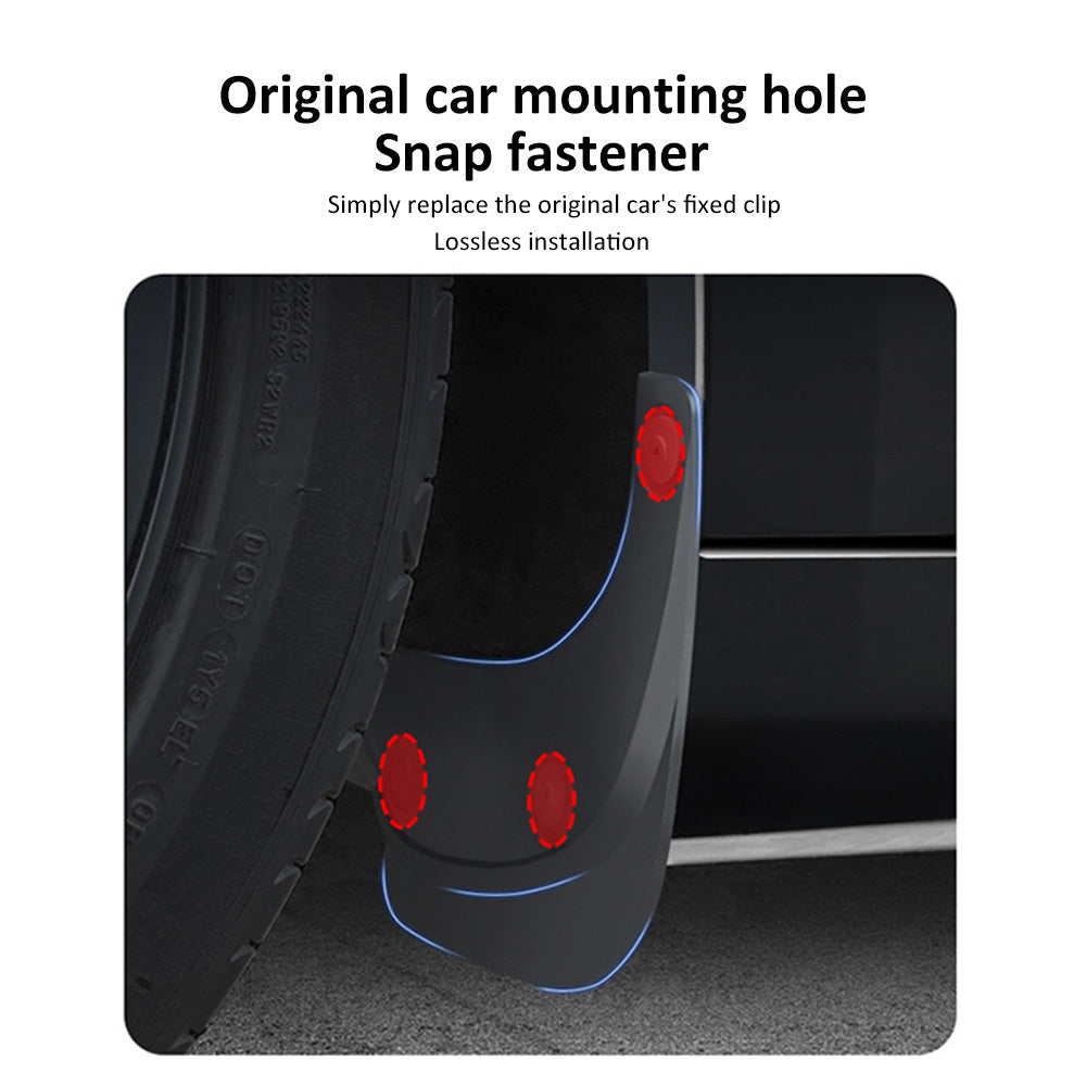 Custom-Fit Mud Flaps for Tesla Model Y L