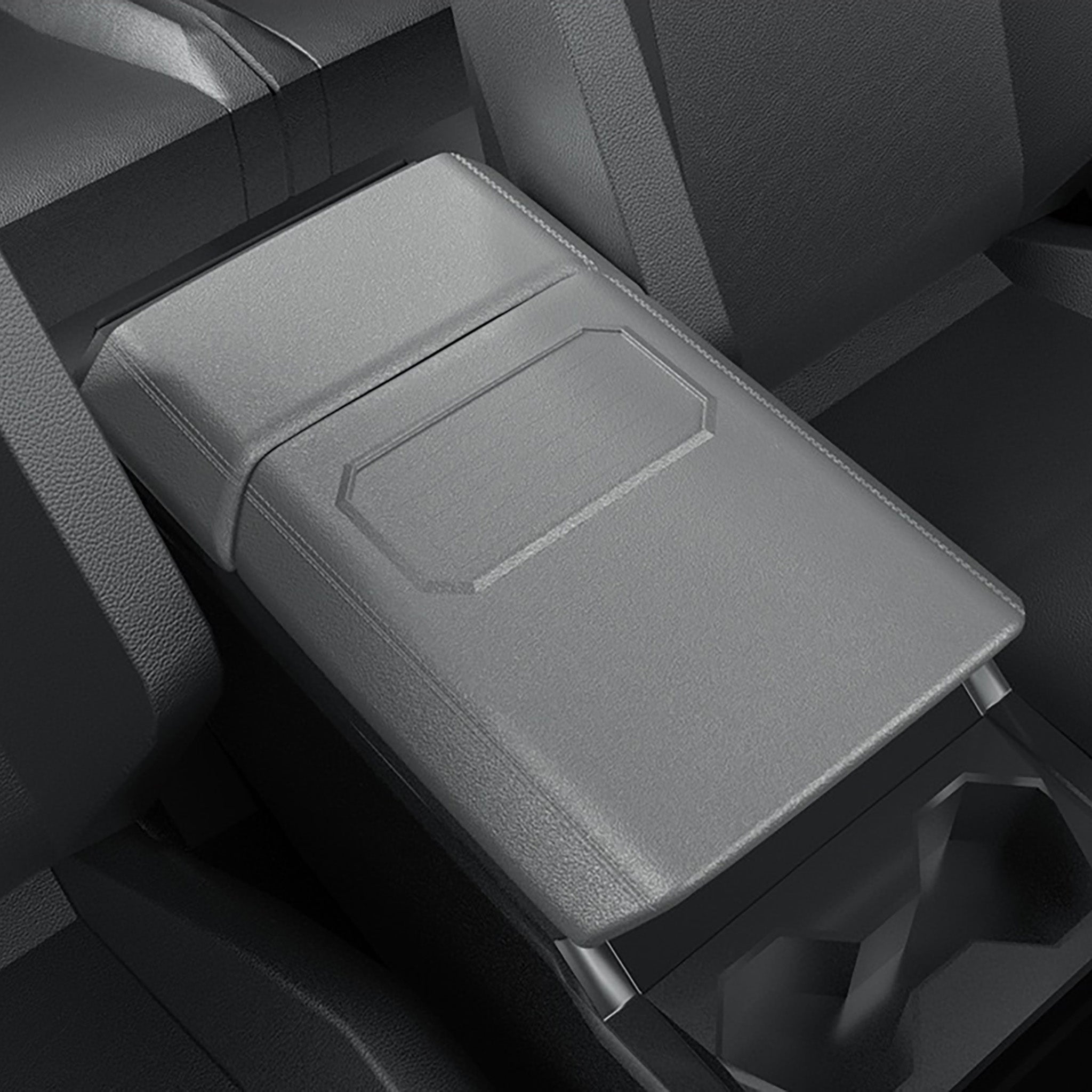 Tessgo Armrest & Rear Screen Upper Covers for Cybertruck