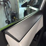 Tessgo Carbon Fiber Door Panel Covers for Cybertruck
