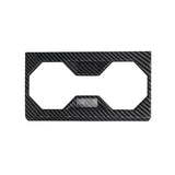 Cybertruck Center Console Carbon Fiber Cup Holder Trim Cover (ABS Plastic)