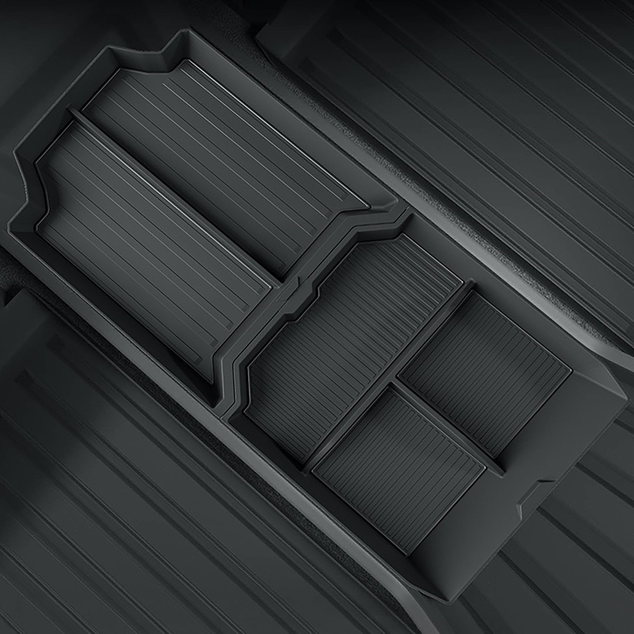 Cybertruck Central Console Storage Tray - Premium ABS Organizer