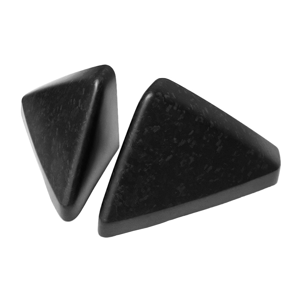Cybertruck Forged Carbon Fiber Mirror Caps - Industrial-Grade Customization for Bold Visual Impact(Pre-order)