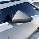Tesla Cybertruck Real Carbon Fiber Mirror Caps – Gloss/Matte Finish | OEM Fitment, No-Drill Installation