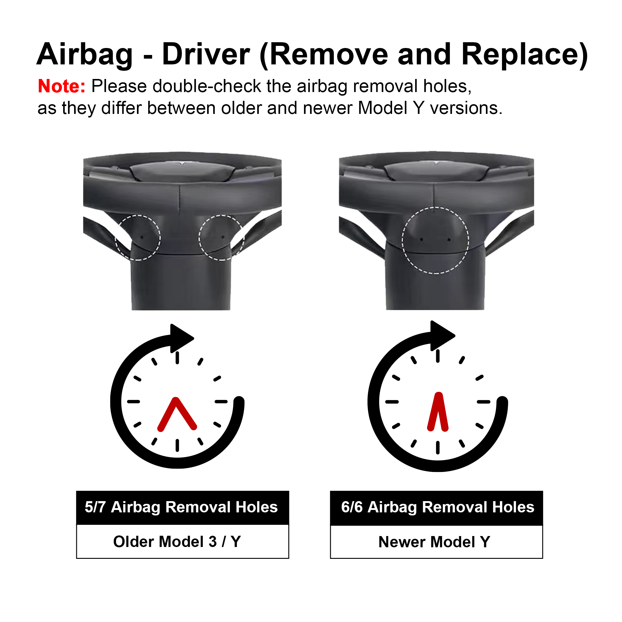 Carbon Fiber Sport Steering Wheel Upgrade for Tesla Model 3 (2017–2023.09) & Model Y (2020–2025.02) – Luxury Custom Interior Upgrade