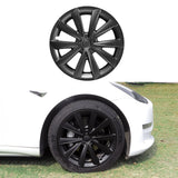 Cyclone-style Hubcaps For Tesla Model 3 18 Inch Aero Wheels