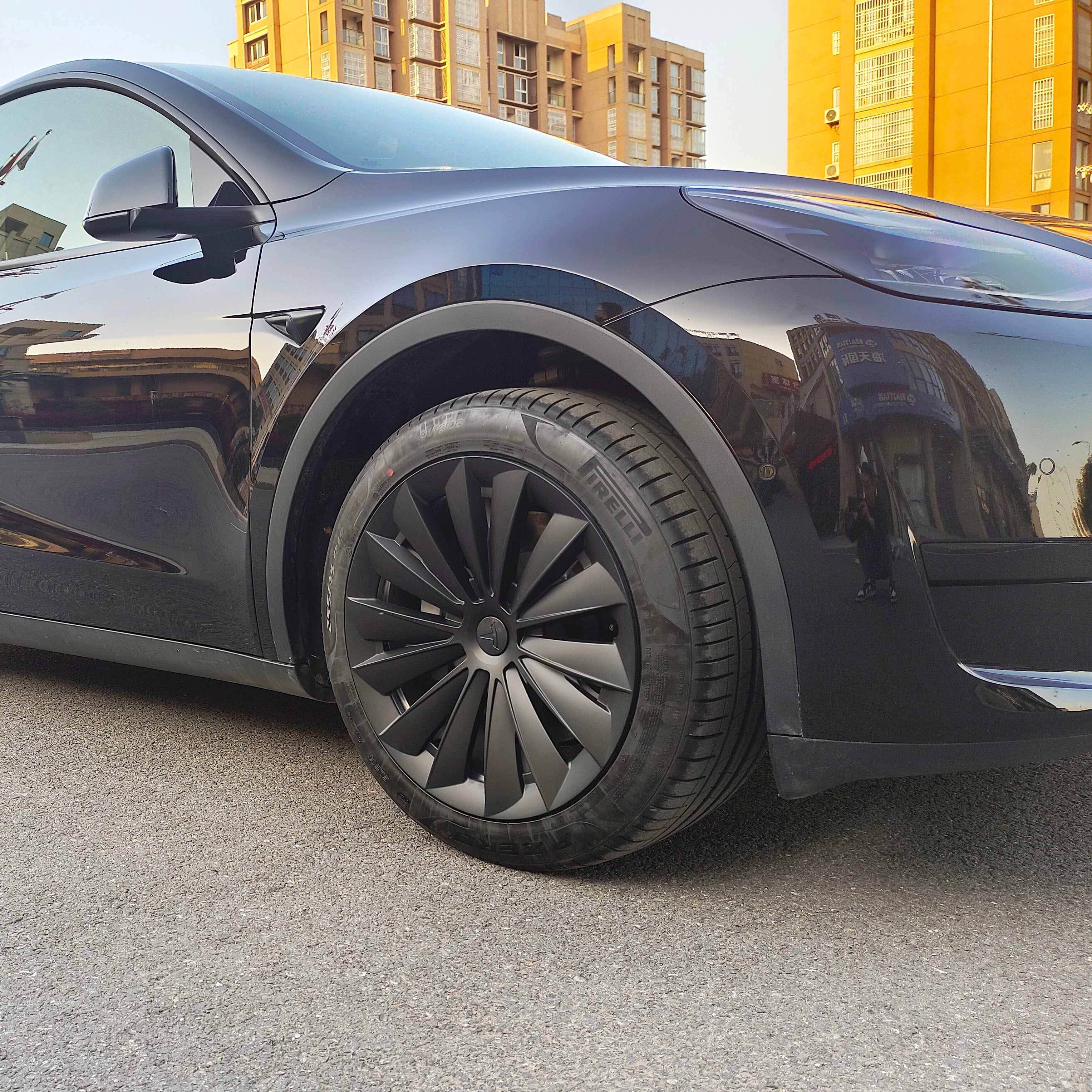4 PCS 19 Inch Wheel Covers for Tesla Model Y
