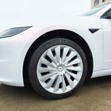 Tesla Model 3 2024 Highland 18 inch Turbine Hubcaps