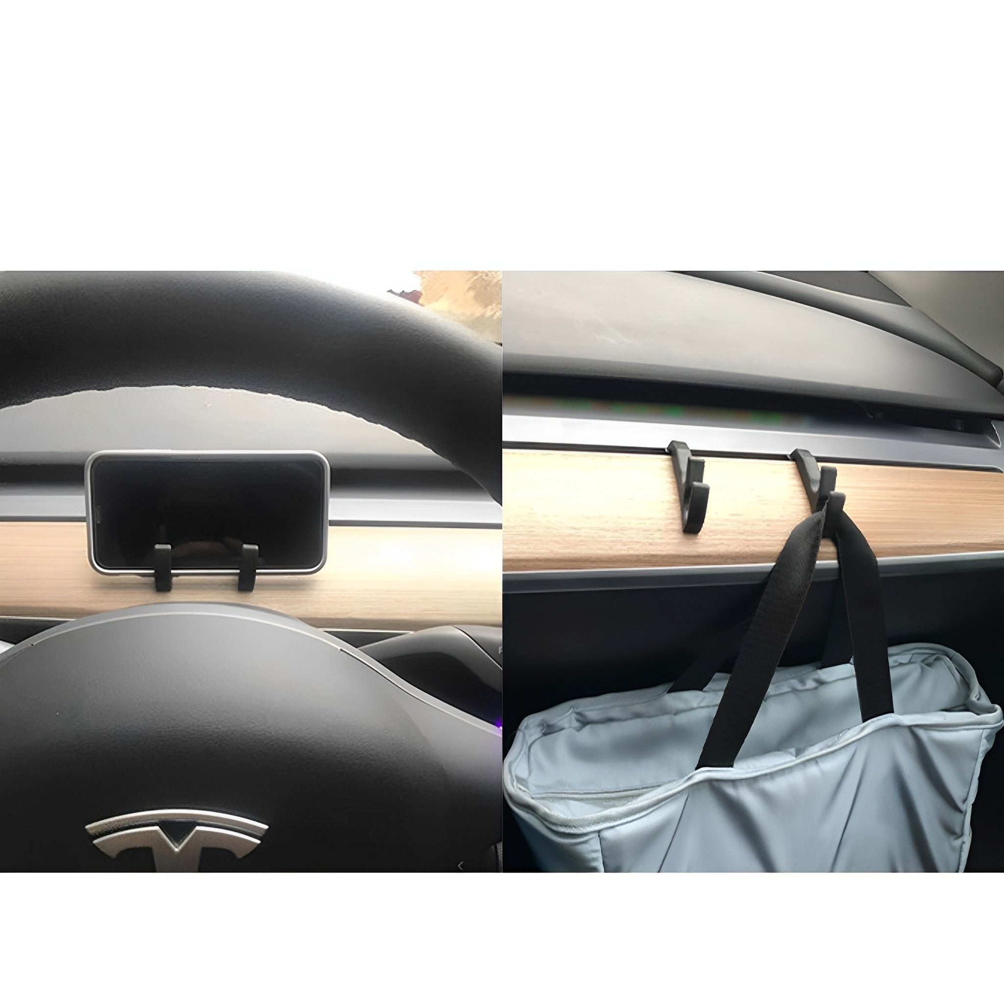 Dashboard Hangers Hook for Tesla Model 3 & Y by Teego