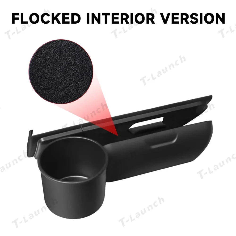 Dashboard Cup & Glasses Holder – 2-in-1 Storage Organizer Box for Tesla Model YL 2026+