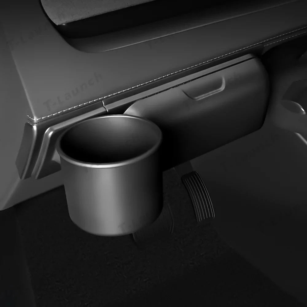 Dashboard Cup & Glasses Holder – 2-in-1 Storage Organizer Box for Tesla Model YL 2026+