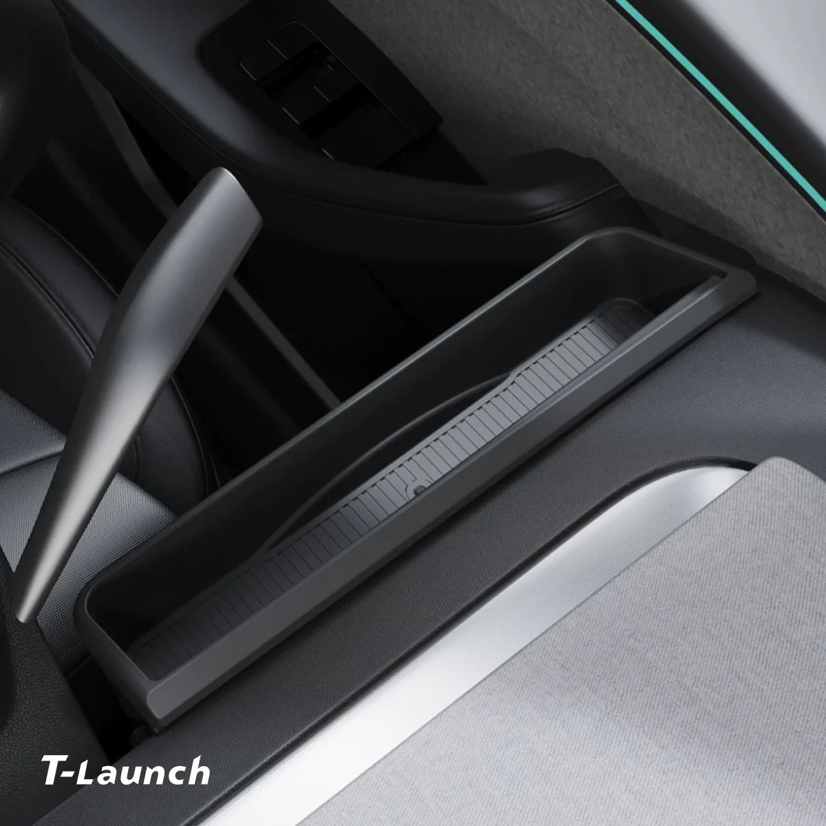 Dashboard Side Mini Glove Box Storage Organizer for Tesla Model Y/Y L 2025+