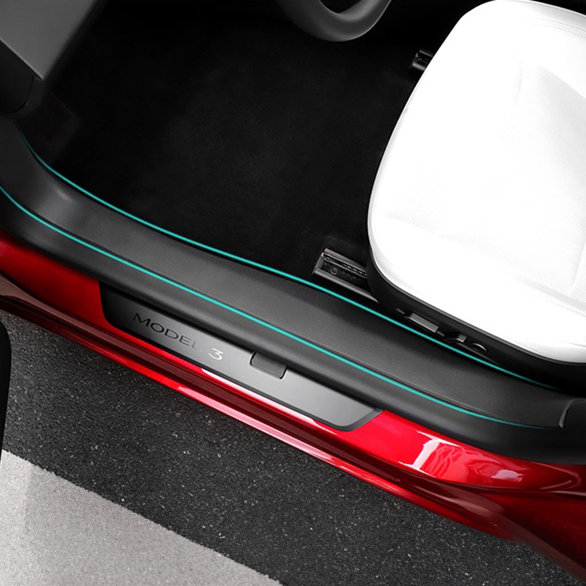 Door Sill Protectors For Tesla New Model 3 Highland 2024+