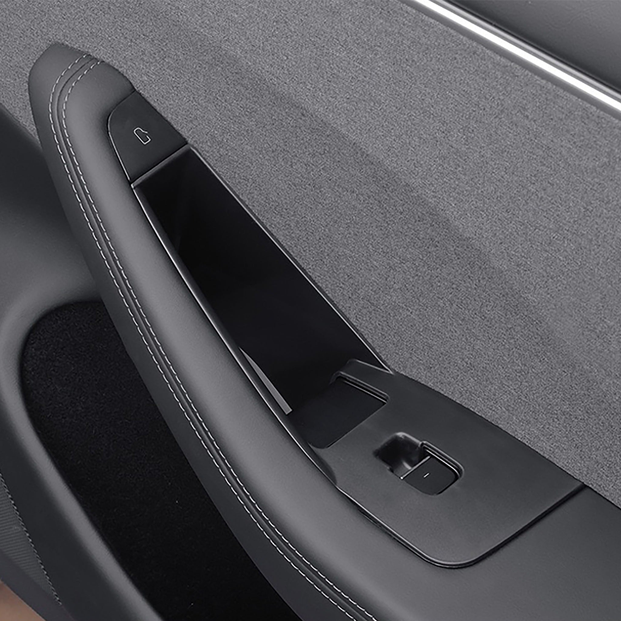 Premium Custom-Fit Door Storage Organizers for Tesla Model 3 & Y – Sleek Interior Cabin Solution