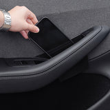 Premium Custom-Fit Door Storage Organizers for Tesla Model 3 & Y – Sleek Interior Cabin Solution
