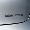 Tessgo Dual Motor Emblem Badge Decal for Model 3/Y/S/X – Weatherproof Rear Trunk Sticker for Exterior Styling Upgrade