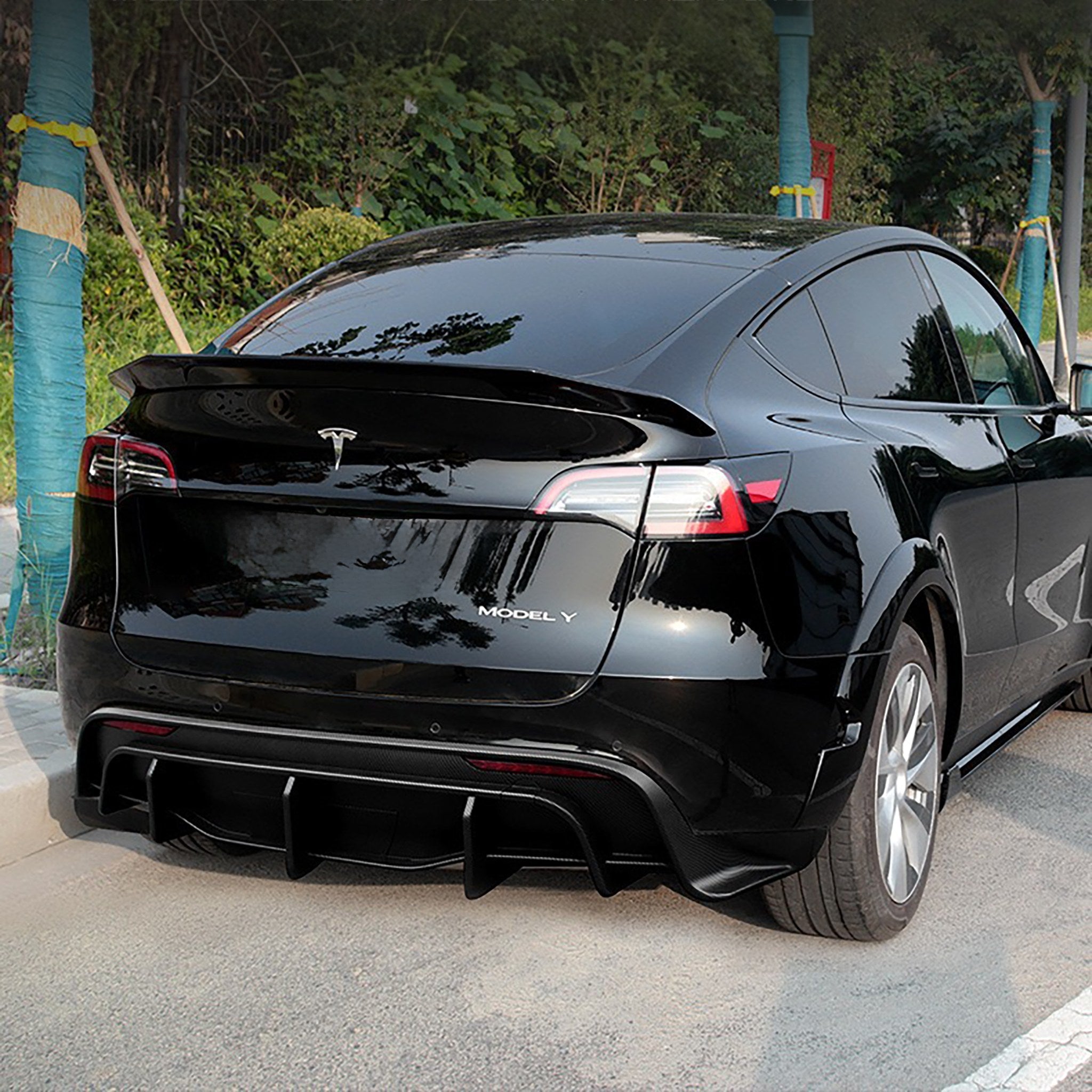 High-Performance Tesla Model Y Spoiler Wing (ABS Plastic) 2020-2024