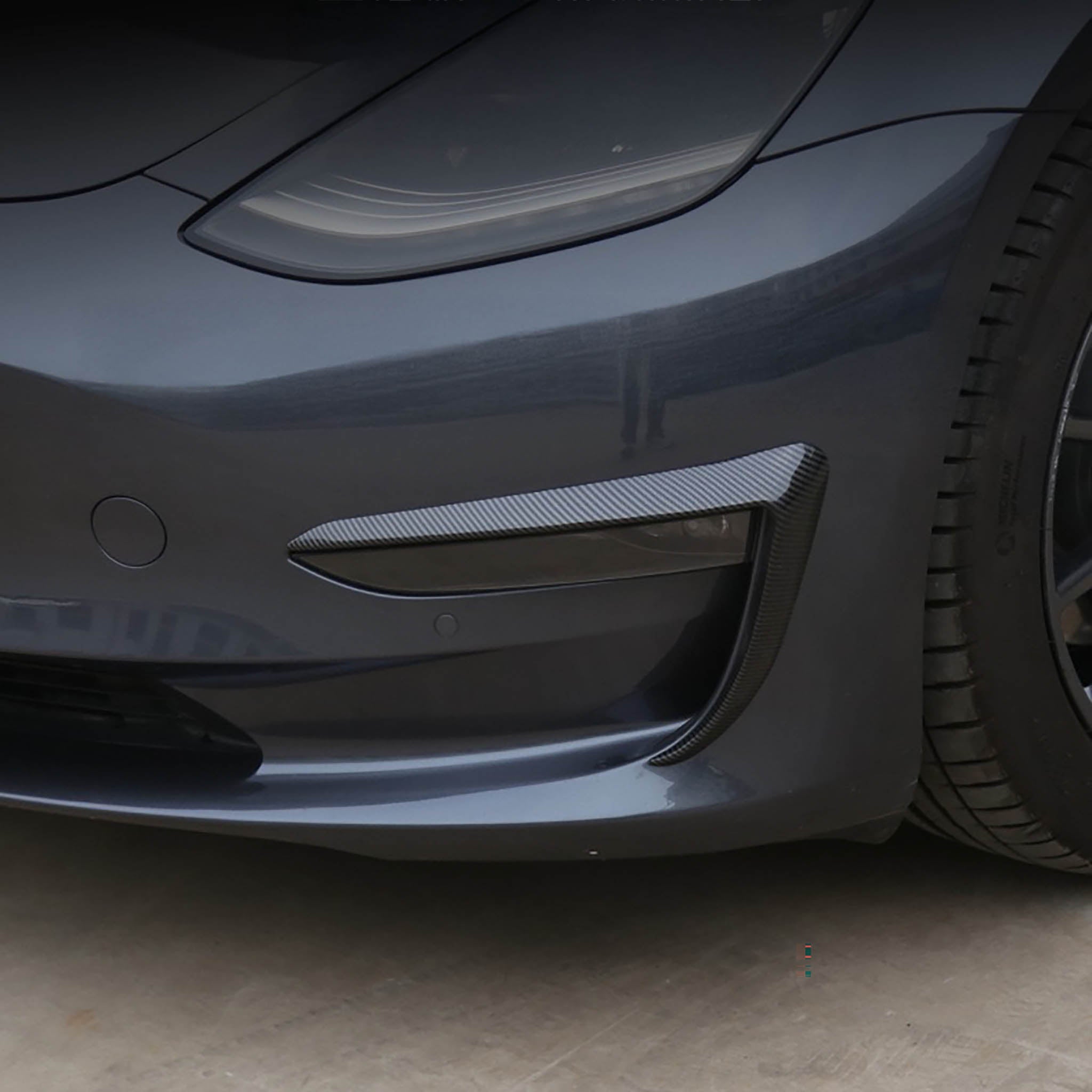 Fog Light Trim for Tesla Model 3 & Y (ABS Plastic)