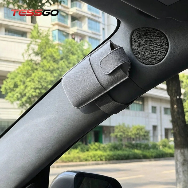 TESSGO Magnetic A Pillar Glasses Holder for Model 3 Model Y and Model YL 2021–2024