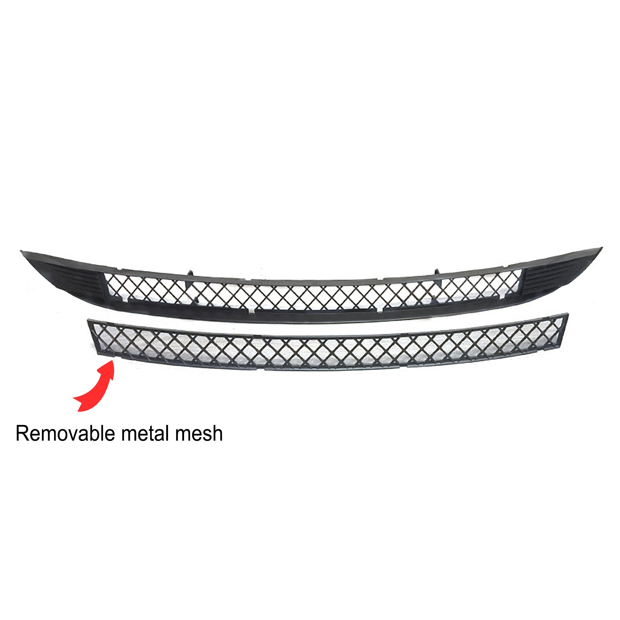 Front Bumper Grille Insert for 2024+ Tesla Model 3 Highland – Custom Fit with Removable Mesh, Debris Protection, and Easy Cleaning