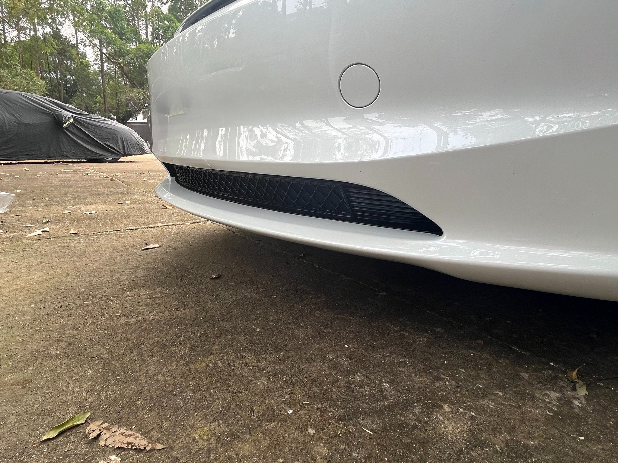 Front Bumper Grille Insert for 2024+ Tesla Model 3 Highland – Custom Fit with Removable Mesh, Debris Protection, and Easy Cleaning