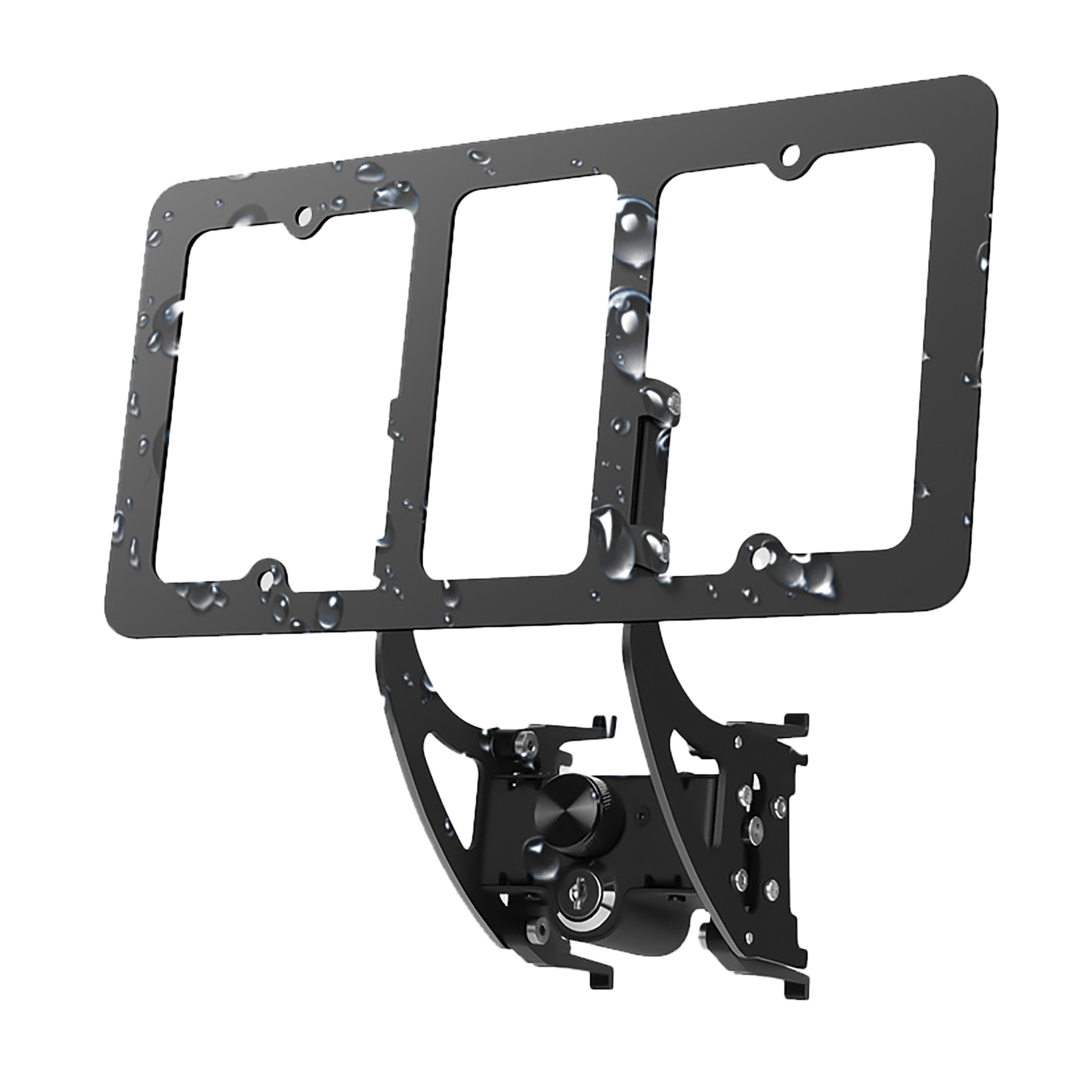 Premium Aluminum Anti-Theft License Plate Holder for Tesla Model 3, Model Y & Model 3 Highland | No-Drill Installation | US/Canada Fit